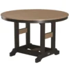 Berlin Gardens Resin Bristol 48 In Round 4 Seat Dining Set