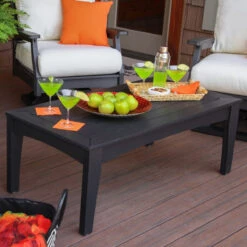 Berlin Gardens Resin Classic Terrace 48" Coffee Table -Patio Furniture Store berlin gardens resin classic terrace 48 coffee table black color 11 69948.1646946023