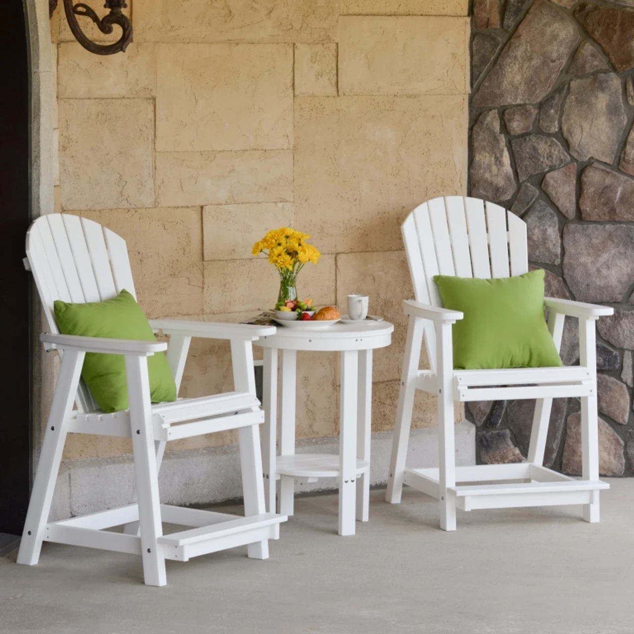 Berlin Gardens Resin Comfo-Back Counter Height Patio Set 2 Berlin Gardens Resin Comfo-Back Counter Height Patio Set - Image 2