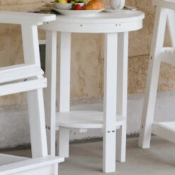 Berlin Gardens Resin Comfo-Back Counter Height Patio Set