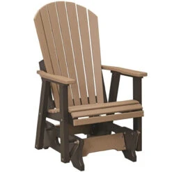 Berlin Gardens Resin Comfo Back Glider Settee Set