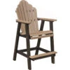 Berlin Gardens Resin Cozi-Back Bar Chair