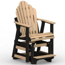 Berlin Gardens Resin Cozi-Back Counter Height Glider