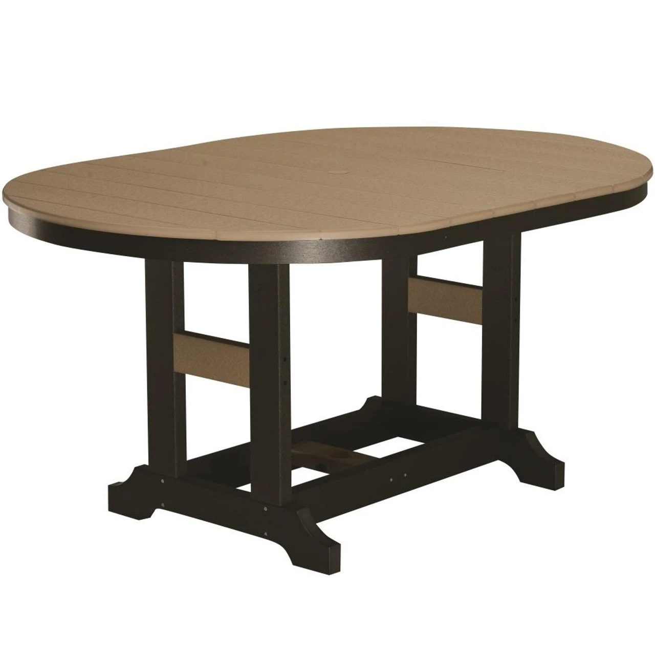 Berlin Gardens Resin Garden Classic 44" X 64" Oblong Dining Table 1 Berlin Gardens Resin Garden Classic 44" X 64" Oblong Dining Table