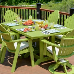 Berlin Gardens Resin Garden Classic 44" X 72" Rectangular Dining Table