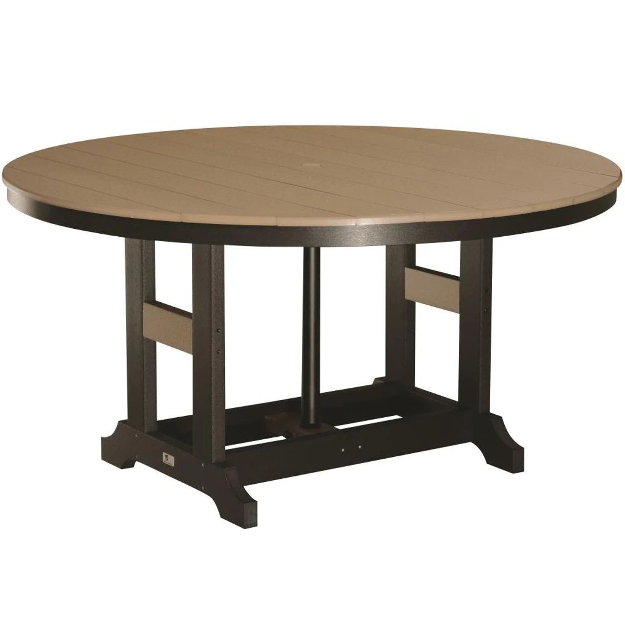 Berlin Gardens Resin Garden Classic 60" Round Dining Table 4 Berlin Gardens Resin Garden Classic 60" Round Dining Table - Image 4