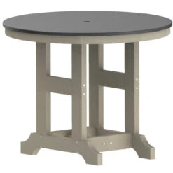 Berlin Gardens Resin GC Hammered Top 38" Round Counter Height Table