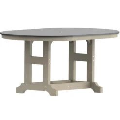 Berlin Gardens Resin GC Hammered Top 44" X 64" Oblong Counter Height Table