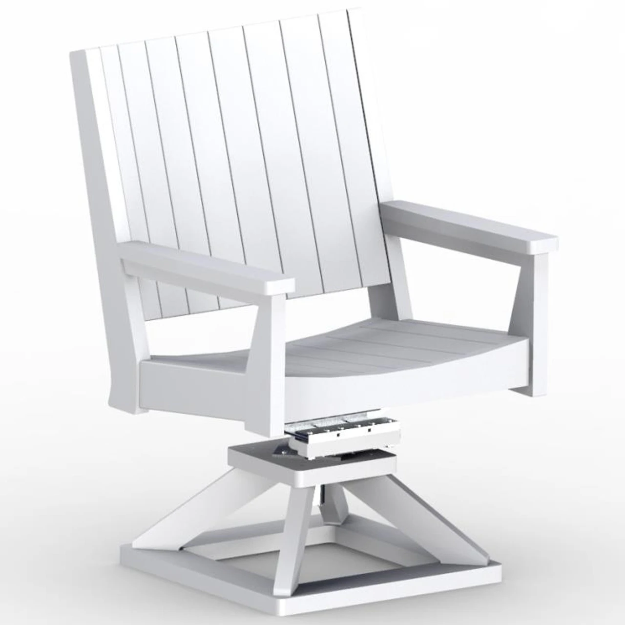 Berlin Gardens Resin Mayhew 44 In X 72 In Rectangular 6 Seat Hammered Chat Dining Set 3 Berlin Gardens Resin Mayhew 44 In X 72 In Rectangular 6 Seat Hammered Chat Dining Set - Image 3