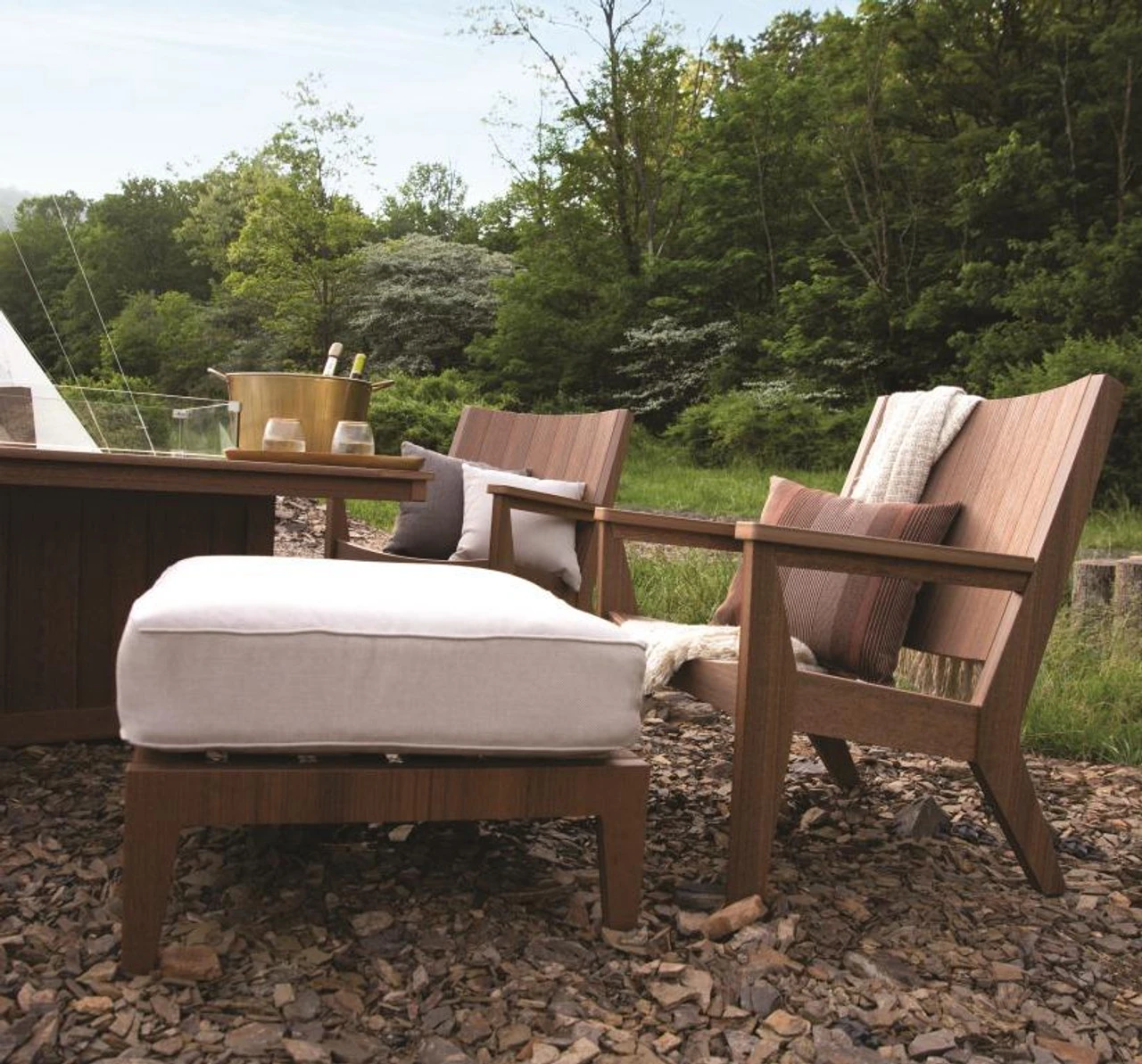 Berlin Gardens Resin Mayhew Firetable Chat Set 3 Berlin Gardens Resin Mayhew Firetable Chat Set - Image 3