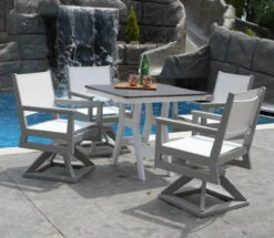 Berlin Gardens Resin Mayhew Sling 28 In Square 4 Seat Hammered Dining Set -Patio Furniture Store berlin gardens resin mayhew sling 28 in square 4 seat hammered dining set 33 90451.1646958550