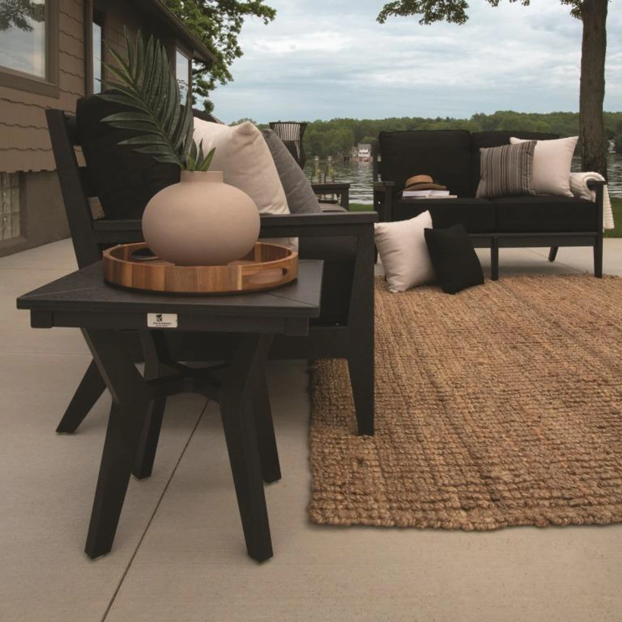 Berlin Gardens Resin Mayhew Sofa & Loveseat Deep Seating Set 4 Berlin Gardens Resin Mayhew Sofa & Loveseat Deep Seating Set - Image 4