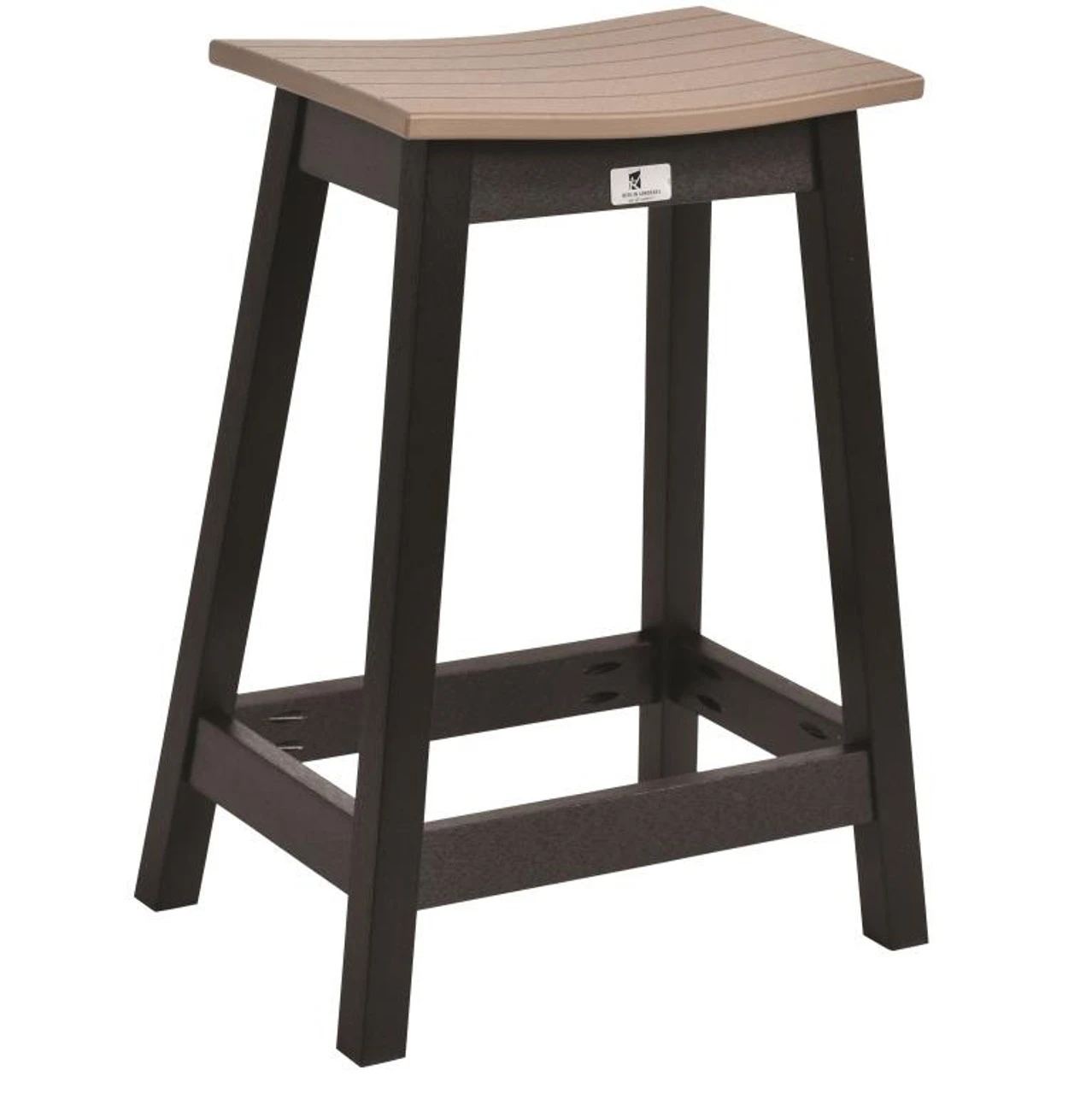 Berlin Gardens Resin Saddle Seat Counter Stool 1 Berlin Gardens Resin Saddle Seat Counter Stool