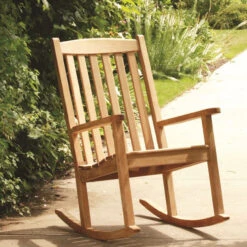 Three Birds Brittany Teak Rocker -Patio Furniture Store brittany teak rocker 47 27975.1646965754