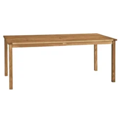 Three Birds Brunswick Teak 72" Rectangle Dining Table -Patio Furniture Store brunswick teak 72 rectangle dining table 19 84666.1646961531