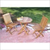 Three Birds Cambridge Teak Bistro Set