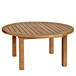 Three Birds Canterbury Teak 36" Round Coffee Table -Patio Furniture Store canterbury teak 36 round coffee table 28 47240.1646965759