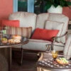 Woodard Aluminum Casa Love Seat