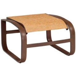Woodard Aluminum Cayman Isle Sling Ottoman