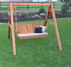 Cedar Heavy Duty A-Frame Swing Stand With Hanging Hardware 5 Cedar Heavy Duty A-Frame Swing Stand With Hanging Hardware -Patio Furniture Store cedar heavy duty a frame swing stand with hanging hardware 51 09673.1646936074