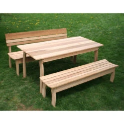 Cedar Odd Couple Dining Set
