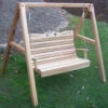 Cedar Royal Country Hearts Porch Swing (with Stand)