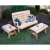 Cedar Twin Ponds Bench Set