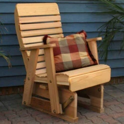 Cedarwood Twin Ponds Rocking Glider - 2'