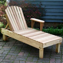 Chaise Lounge - Cedar American Forest