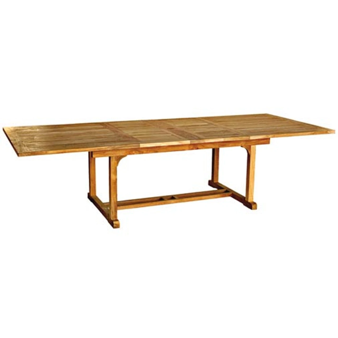 Three Birds Chelsea Teak 80" - 115" Rectangle Extension Table 3 Three Birds Chelsea Teak 80" - 115" Rectangle Extension Table - Image 3