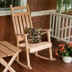 Classic Cedar Porch Rocking Chair