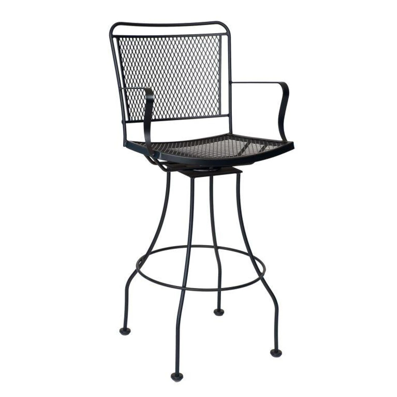 Woodard Constantine Swivel Bar Stool (Set Of 2) 2 Woodard Constantine Swivel Bar Stool (Set Of 2) - Image 2