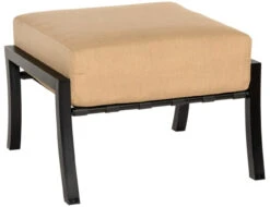 Woodard Aluminum Cortland Cushion Ottoman