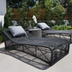 Sunset West Milano Chaise Lounge Chair (No Cushion) 5 Sunset West Milano Chaise Lounge Chair (No Cushion) -Patio Furniture Store cushionless chaise lounge side 62024.1708102849