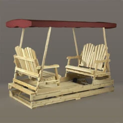 Deluxe Garden Glider 5 Deluxe Garden Glider -Patio Furniture Store deluxe garden glider burgundy canopy 13 54070.1660759338