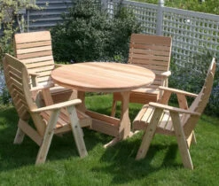 Estate Patio Set - Cedar
