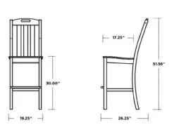 TREX® Yacht Club Bar Side Chair