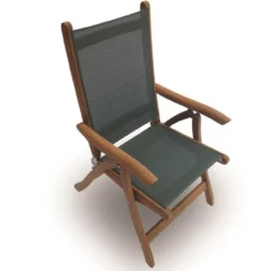 Royal Teak Family 72" - 96" Expansion Table Set With 6 Florida Sling Chairs -Patio Furniture Store family teak 72 96 expansion table set w 6 florida sling chairs 86 72746.1646965716