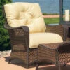 Lloyd Flanders Vinyl Wicker Grand Traverse Lounge Chair