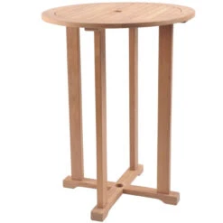 HiTeak 32" Palm R Bar Table