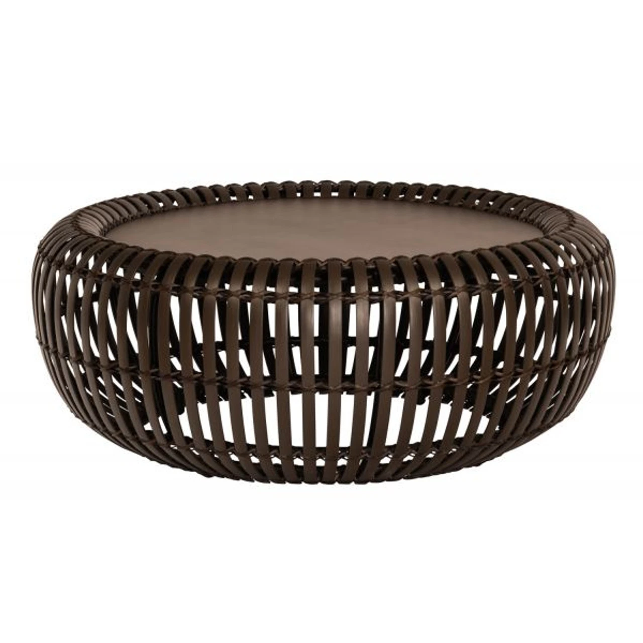 Woodard Loft 39.63" Woven Wicker Coffee Table 1 Woodard Loft 39.63" Woven Wicker Coffee Table