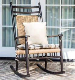 Lloyd Flanders Vinyl Wicker Low Country Woven Porch Rocker 12 Lloyd Flanders Vinyl Wicker Low Country Woven Porch Rocker -Patio Furniture Store low country rocker 62462.1675278485