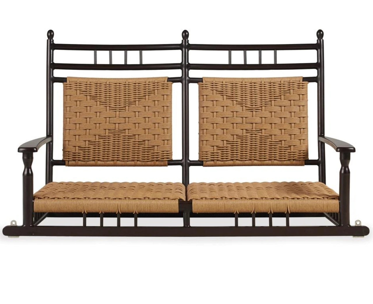 Lloyd Flanders Vinyl Wicker Low Country Woven Porch Swing 3 Lloyd Flanders Vinyl Wicker Low Country Woven Porch Swing - Image 3