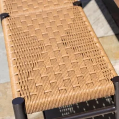 Lloyd Flanders Vinyl Wicker Low Country Woven 58" Dining Bench 8 Lloyd Flanders Vinyl Wicker Low Country Woven 58" Dining Bench -Patio Furniture Store low country woven dining bench top view 35613.1675281068