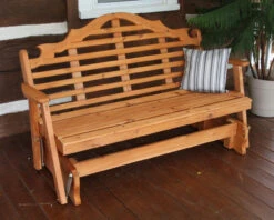 Marlboro Cedar Glider Bench (4', 5' Or 6')