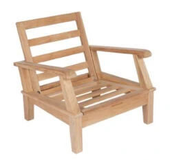 Royal Teak Miami Deep Seating Chair -Patio Furniture Store miami teak deep seating chair 50 47500.1646965802