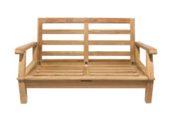 Royal Teak Miami Deep Seating Loveseat -Patio Furniture Store miami teak deep seating loveseat 82 33527.1646965810