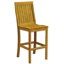 Three Birds Monterey Teak Bar Side Chair -Patio Furniture Store monterey teak bar chair 29 56270.1646965832