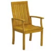 Three Birds Monterey Teak Dining Armchair