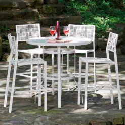 Woodard New Century 4 Seat Bar Set